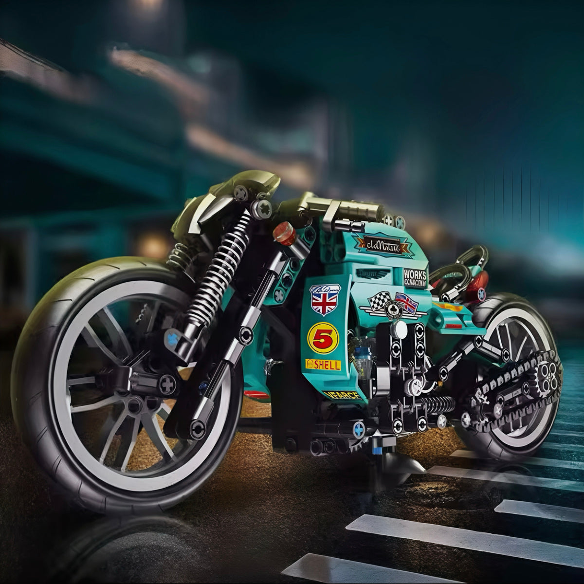 BLUE WARRIOR | 432PCS