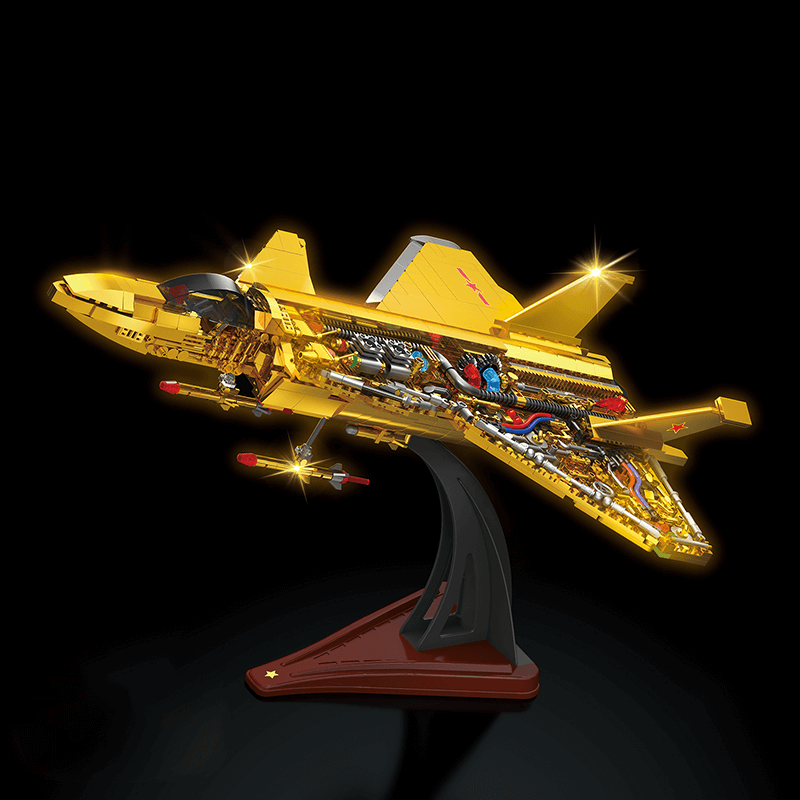 The Ultimate Gold Collector's Edition J-20 1199pcs
