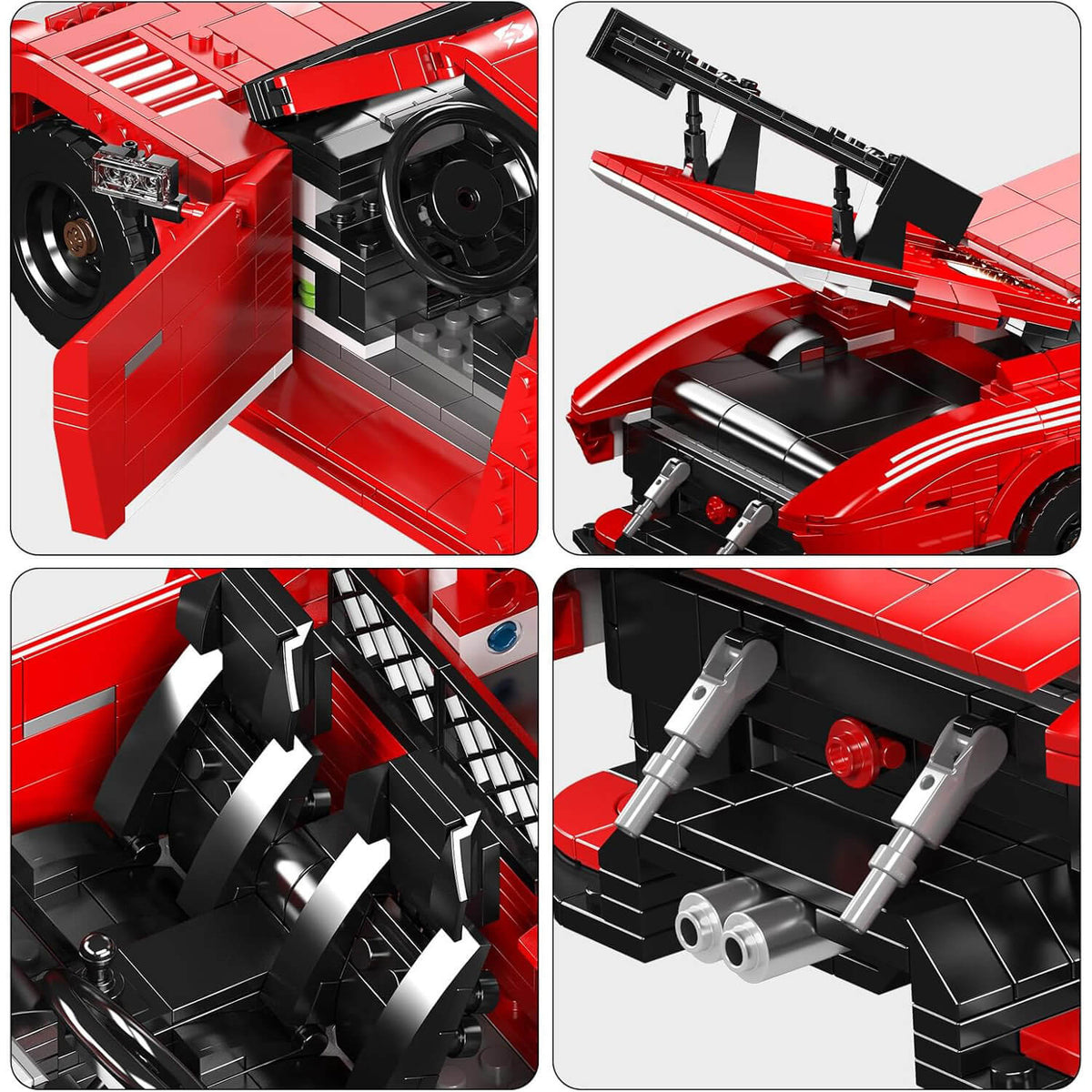 The Legendary German Endurance Racecar 1716pcs
