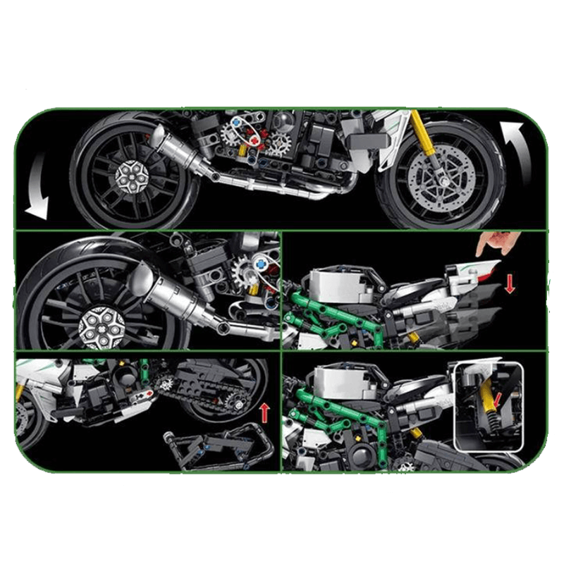 THE GREEN ONE | 864PCS