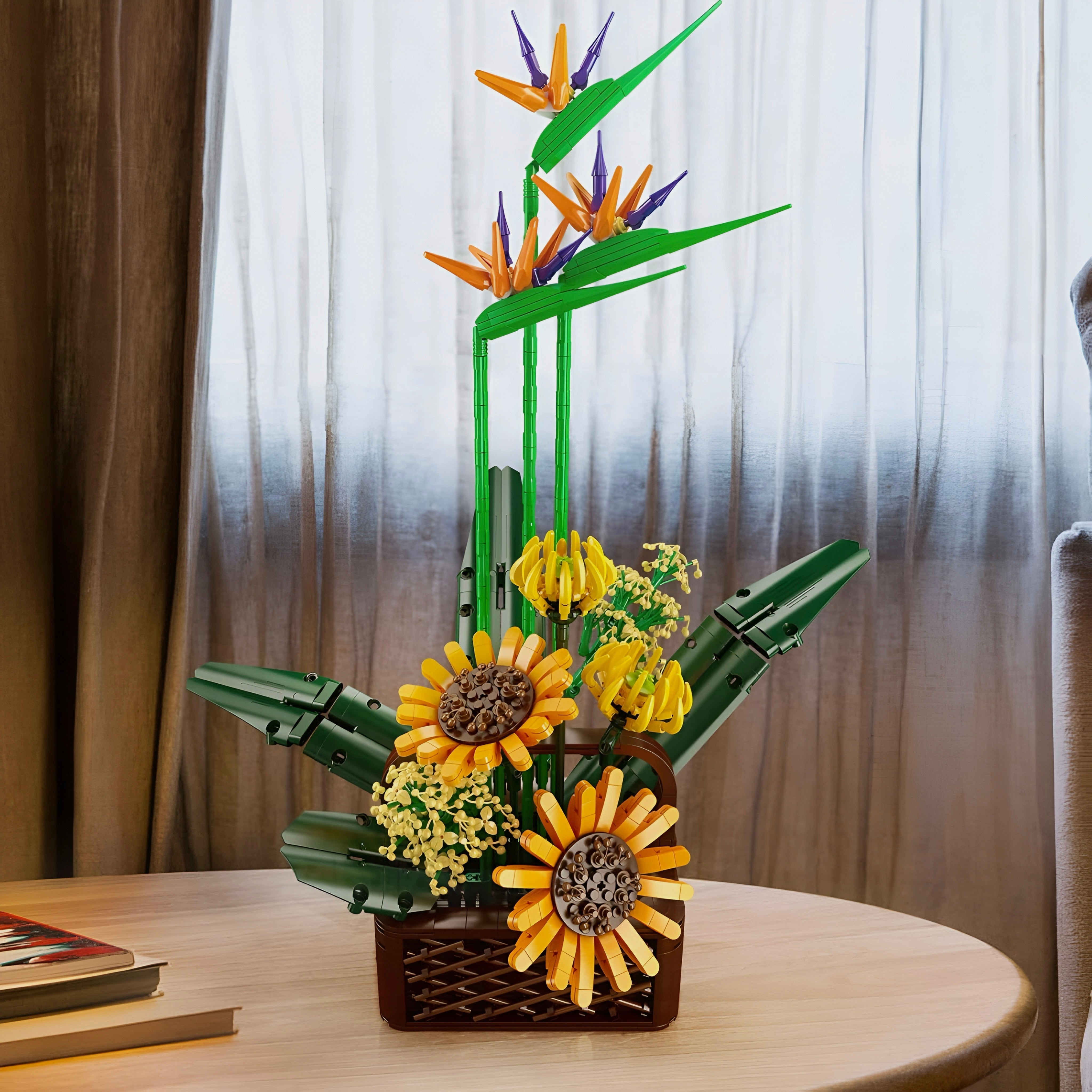 BIRD OF PARADISE & SUNFLOWERS | 1612PCS