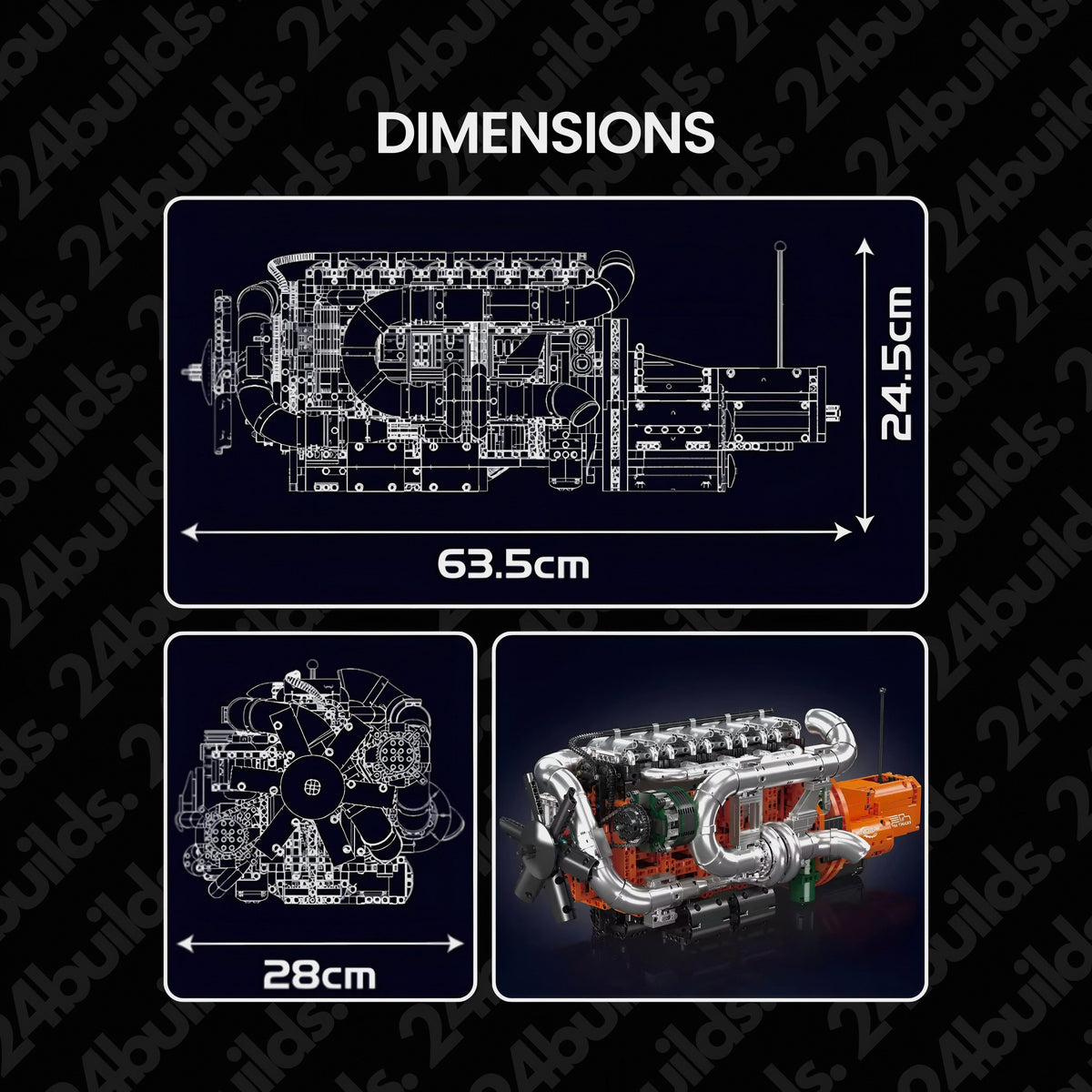 THE ULTIMATE INLINE-6 TRUCK ENGINE | 3236PCS