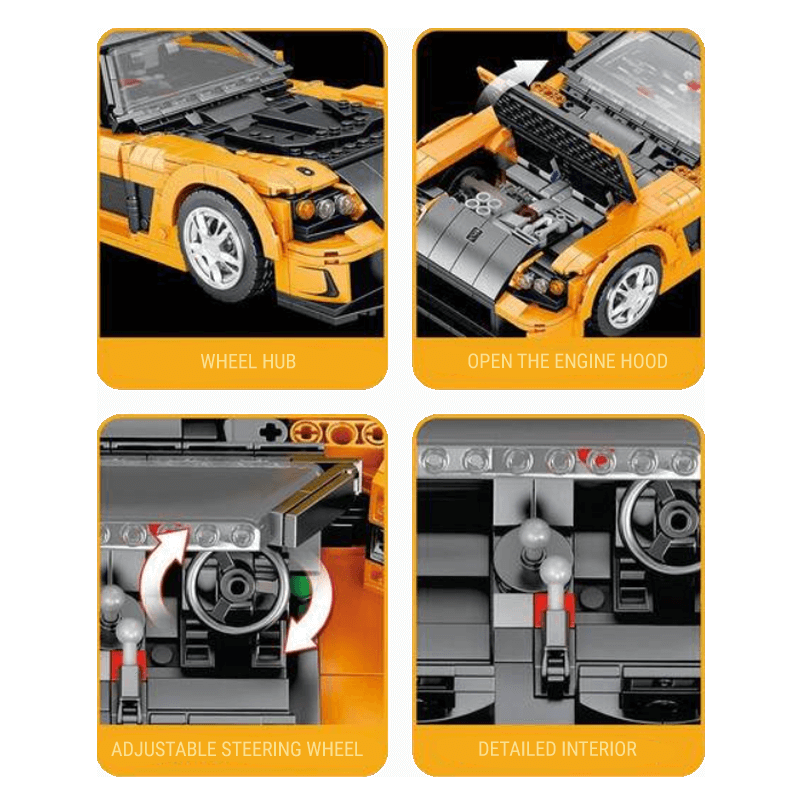 Veilside RX-7 1481pcs