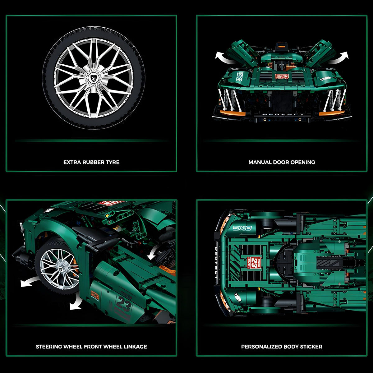THE ULTIMATE 24H RACE CAR | 3745PCS