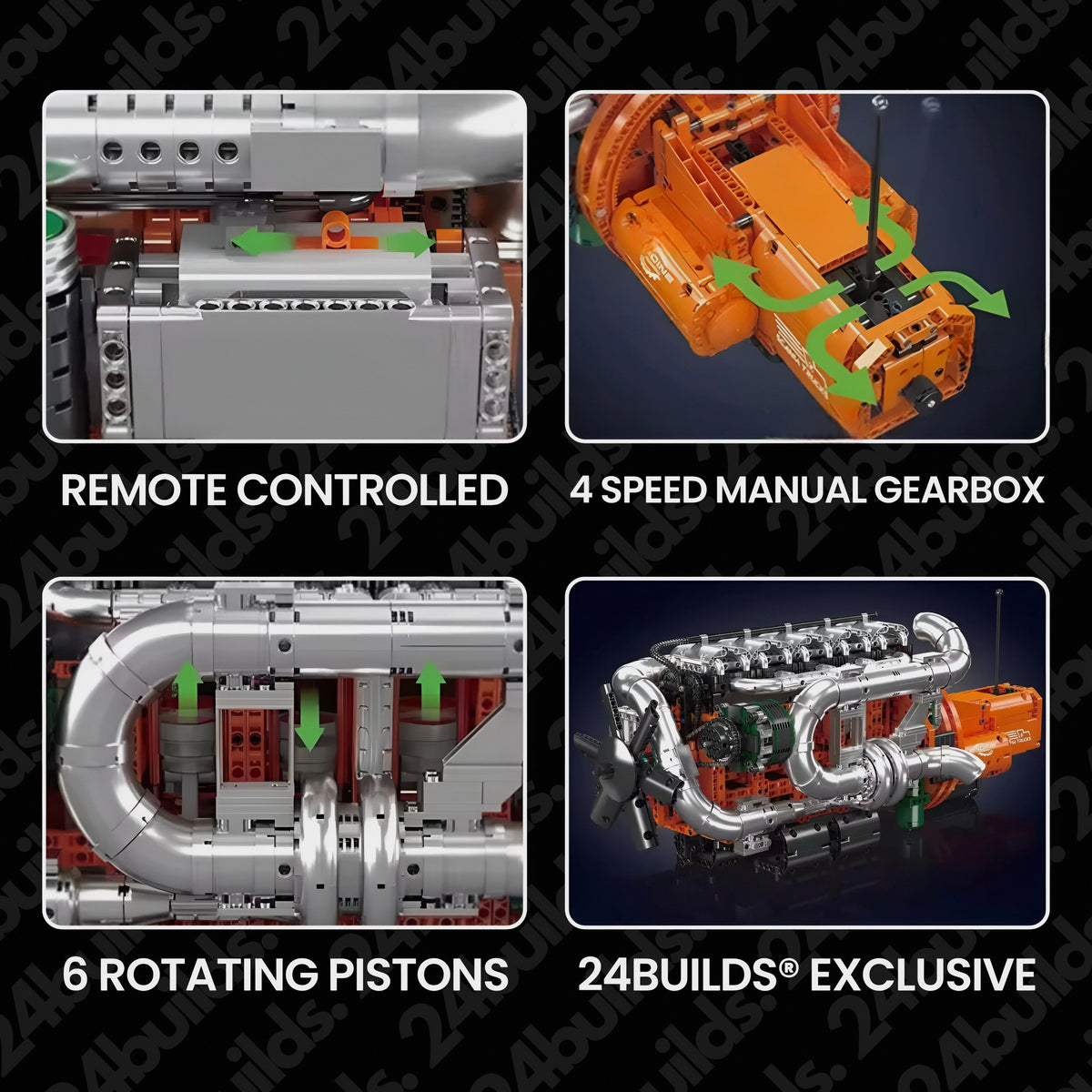 THE ULTIMATE INLINE-6 TRUCK ENGINE | 3236PCS