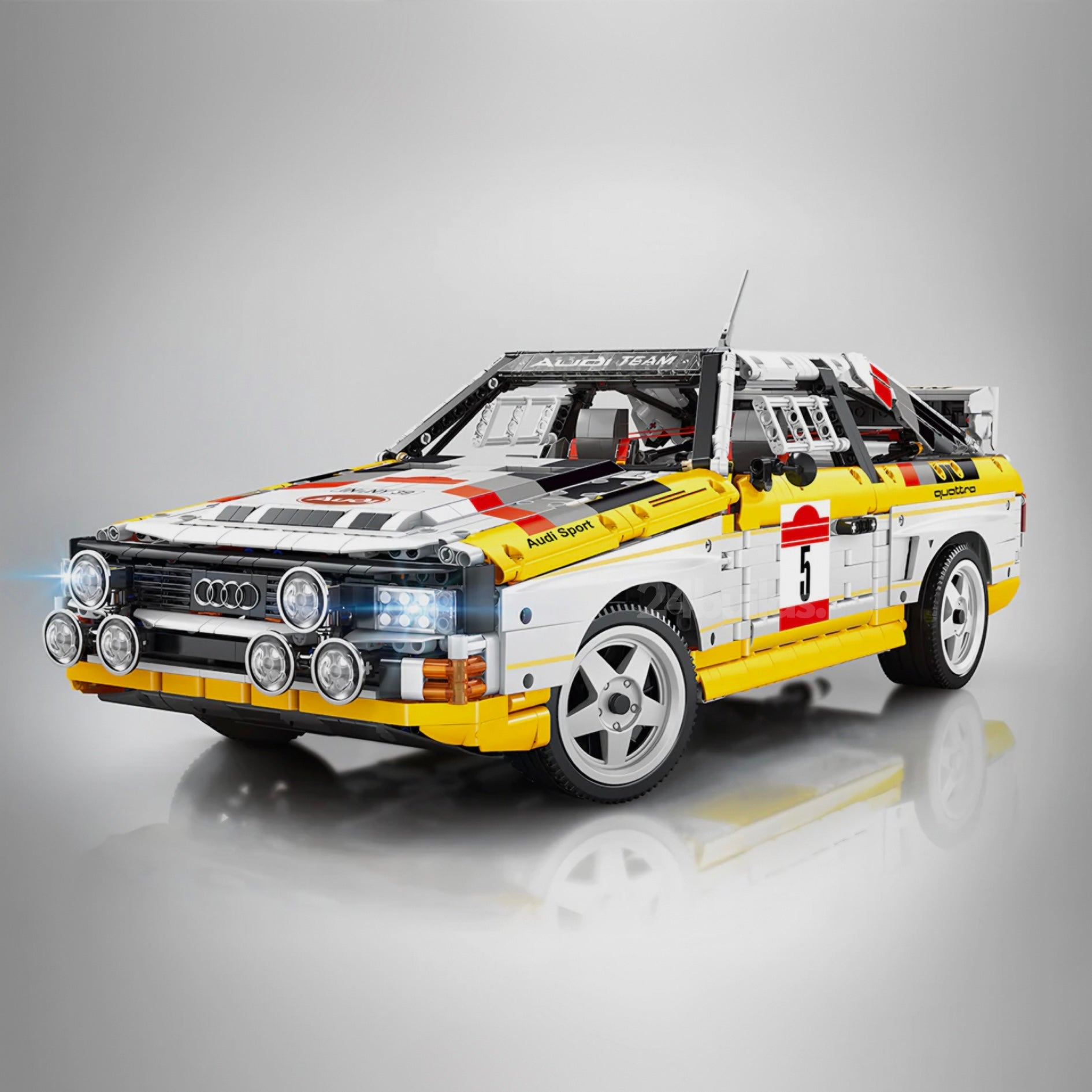 AUDI RALLY QUATTRO GROUP B 1984 | 3886PCS