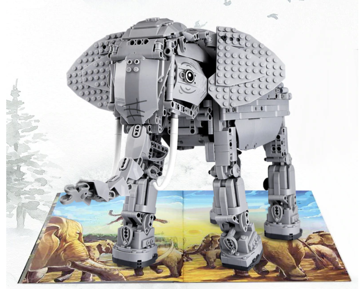 Remote Controlled Elephant 1542pcs