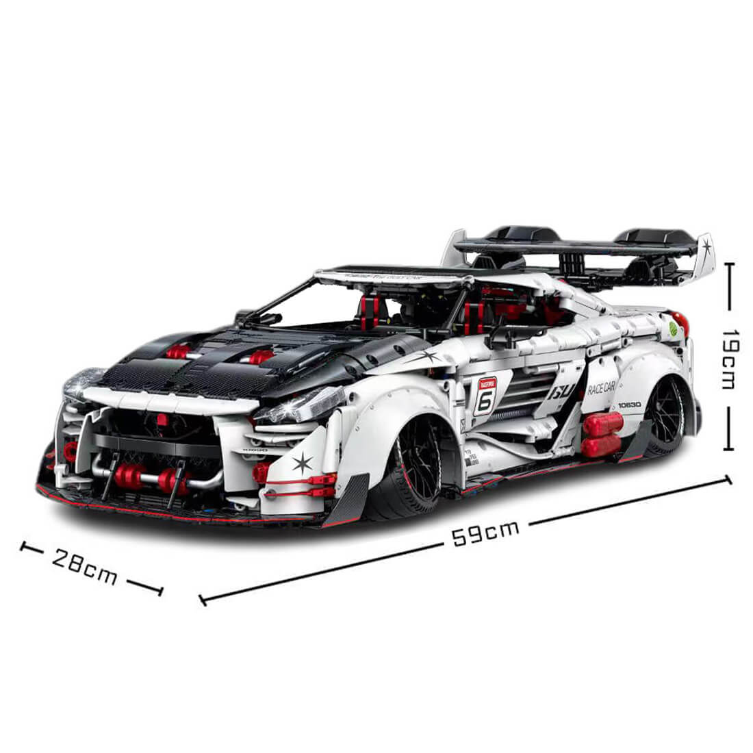 New Generation Stanced R35 Godzilla 3938pcs