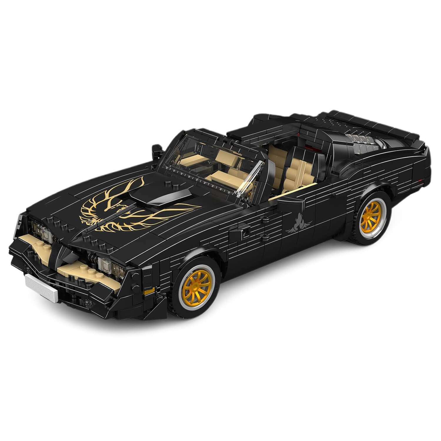 70s Convertible American Muscle 1556pcs
