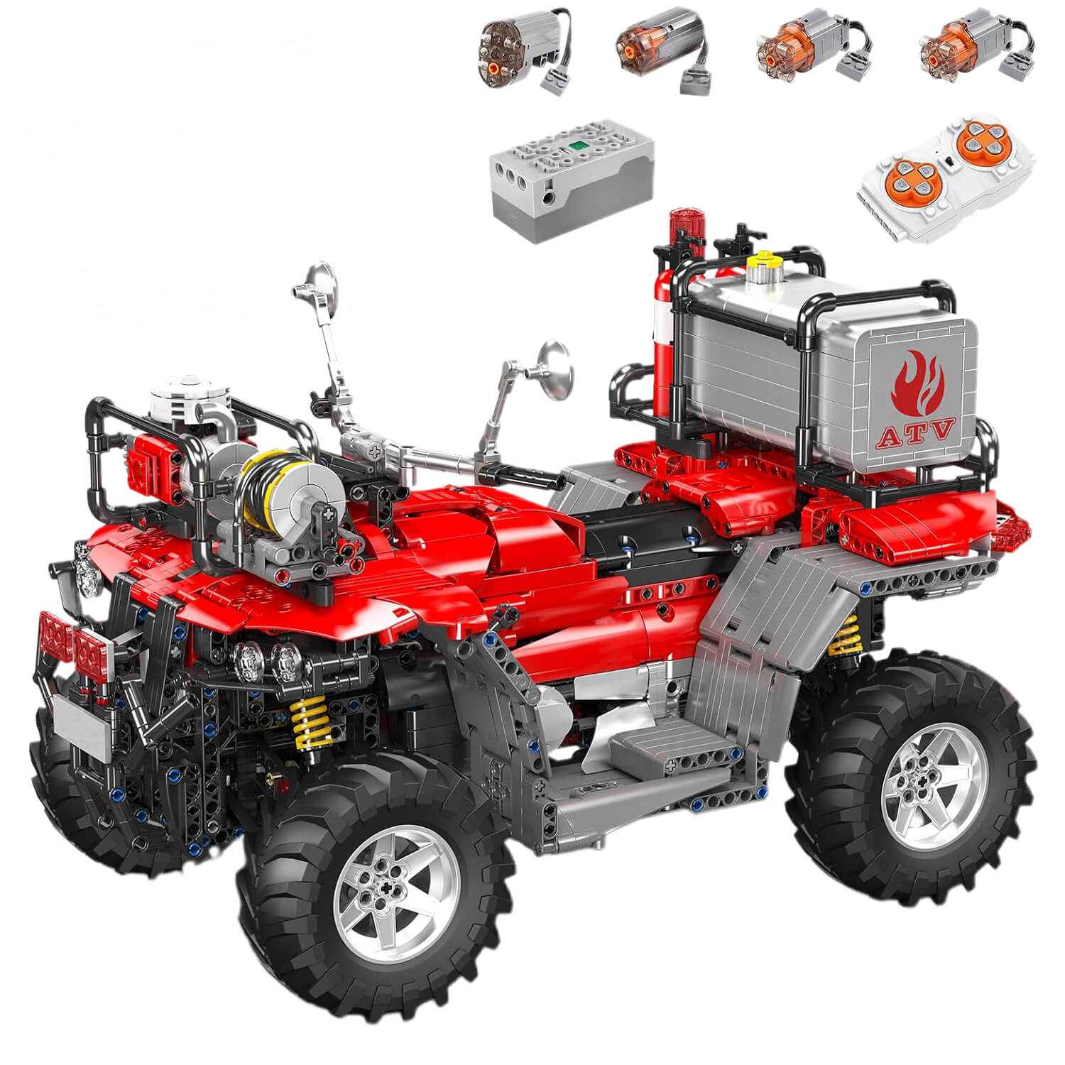 REMOTE CONTROLLED FIRE RESCUE ATV | 2099PCS
