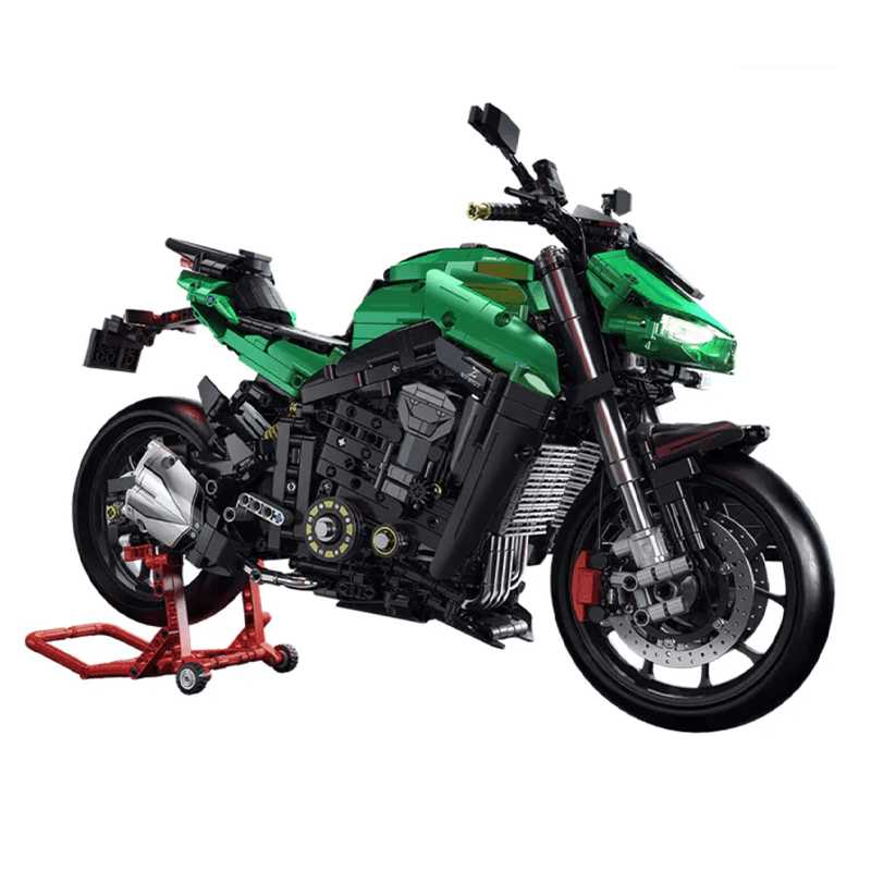GREEN SAMURAI MOTORCYCLE | 2088PCS