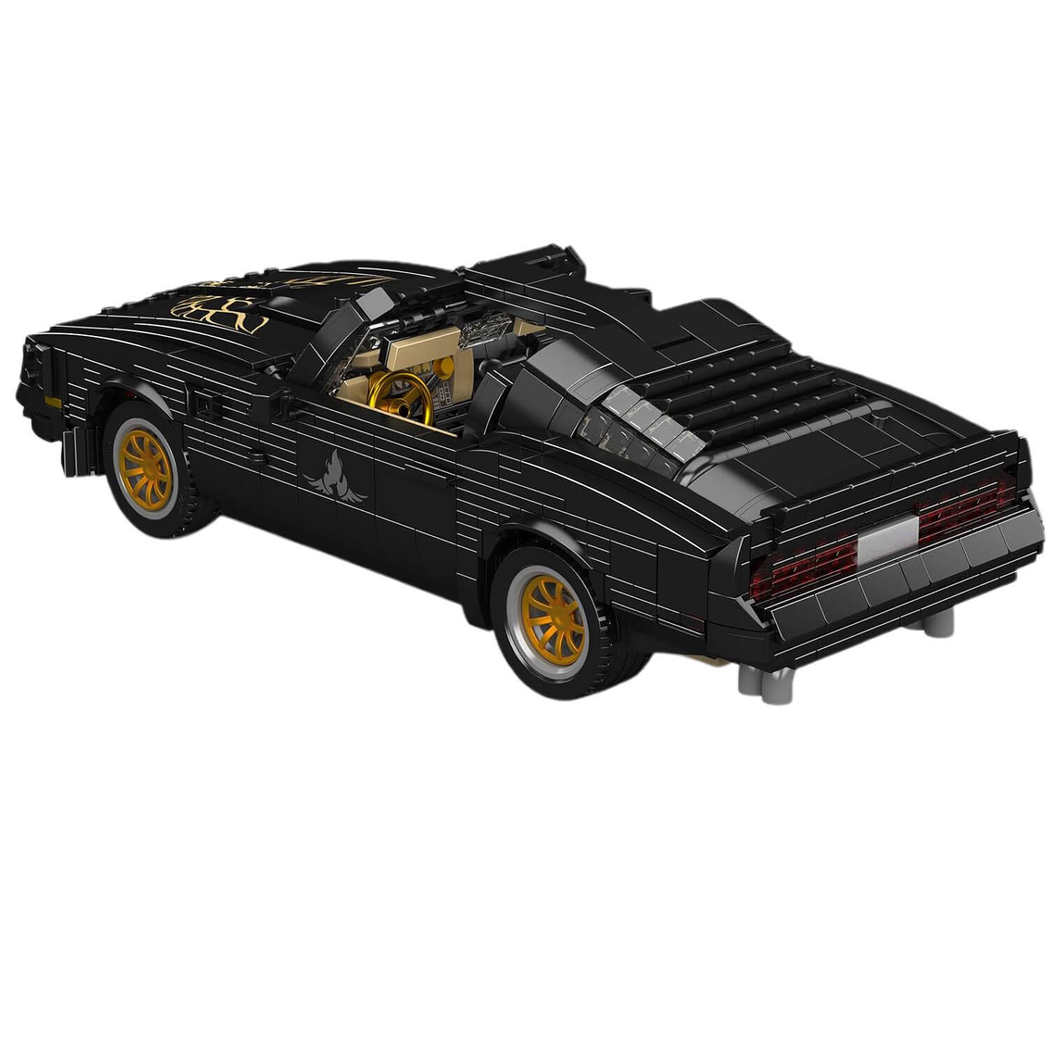 70s Convertible American Muscle 1556pcs