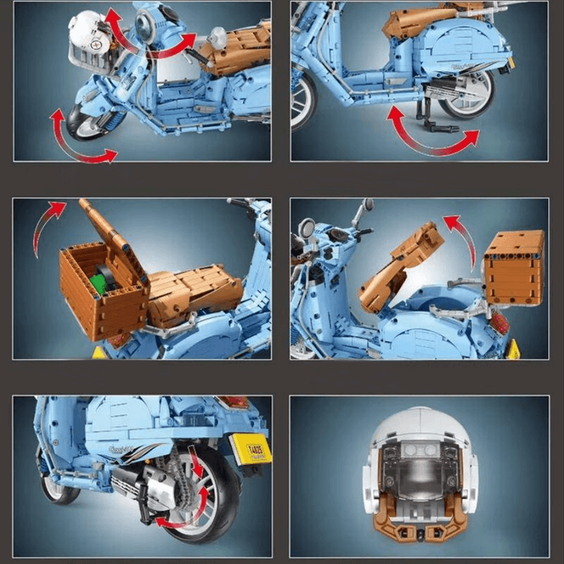 CLASSIC ITALIEN SCOOTER | 1827PCS