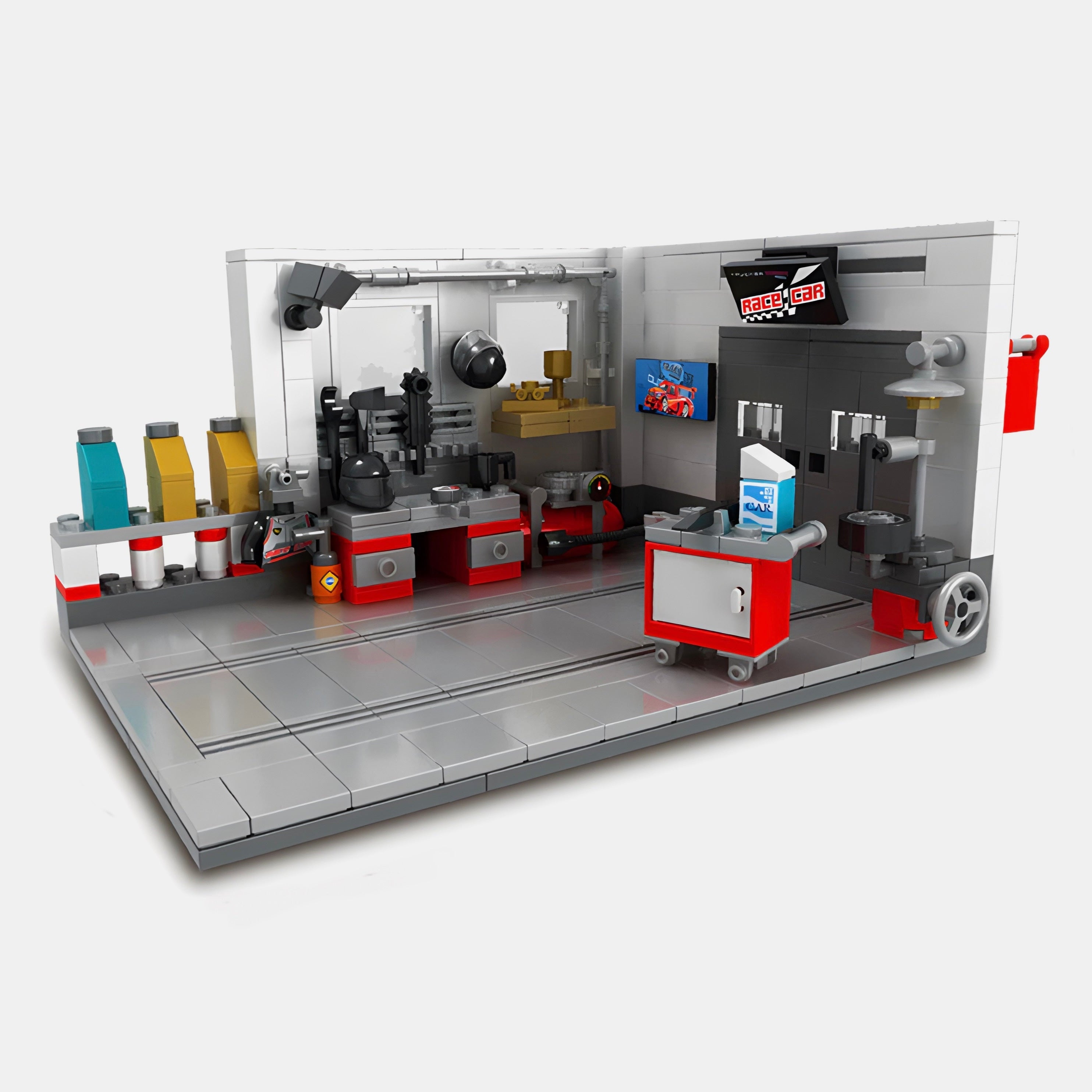 Build2Kit® Car Repair Shop Display