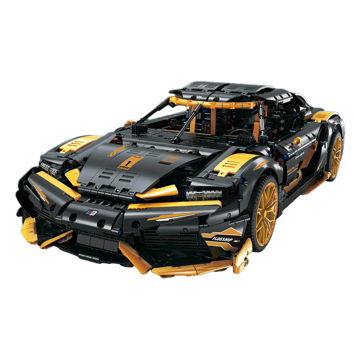 Electric German Supercar 2944pcs