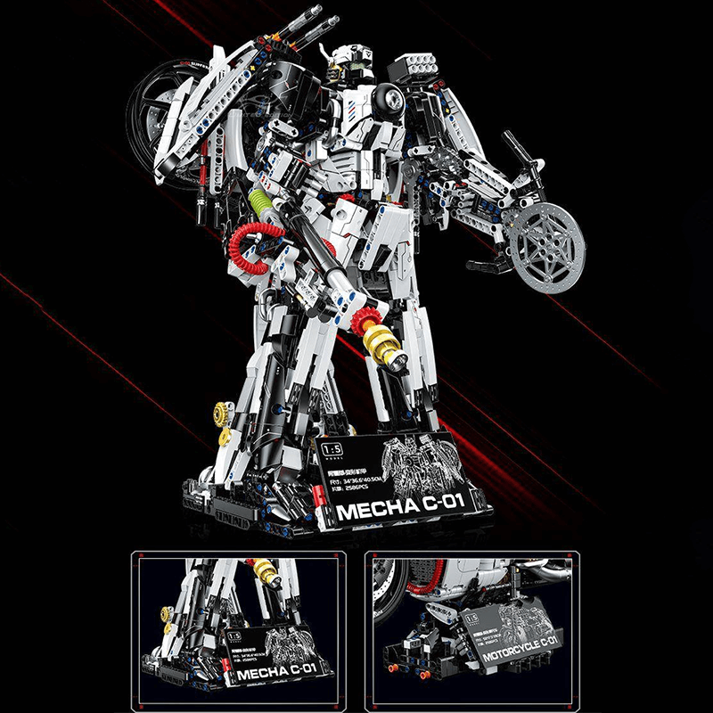 EXPLOSION MECHA SPORTS BIKE | 2615PCS