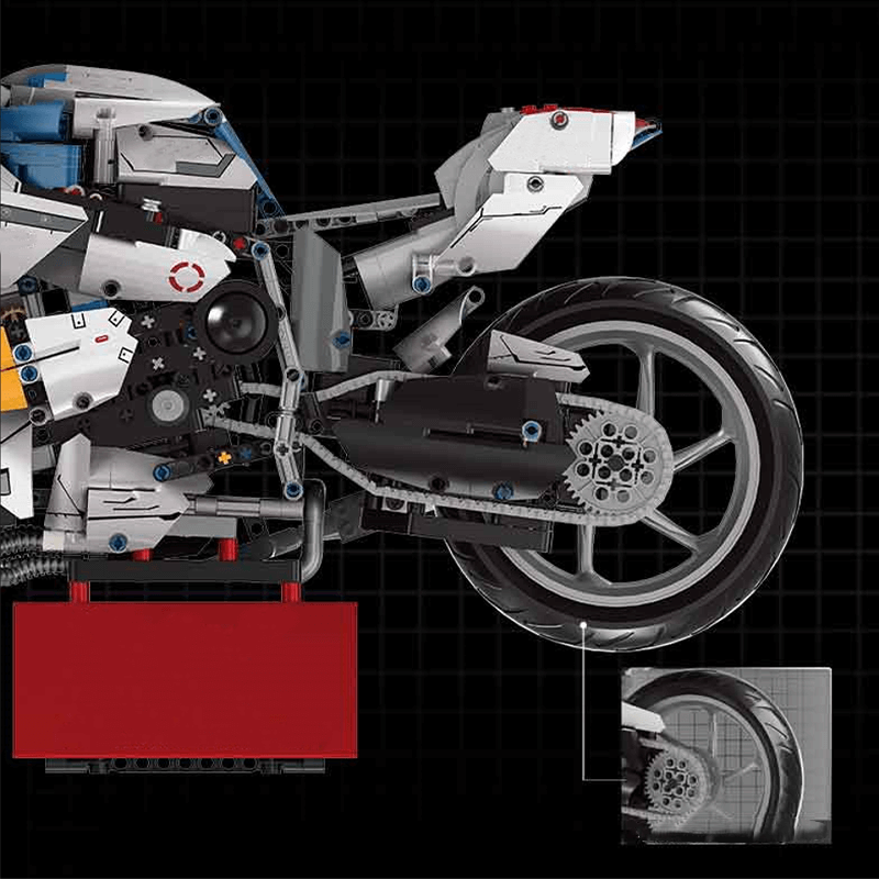 MULTICOLOR EDITION SPORTS BIKE | 1768PCS