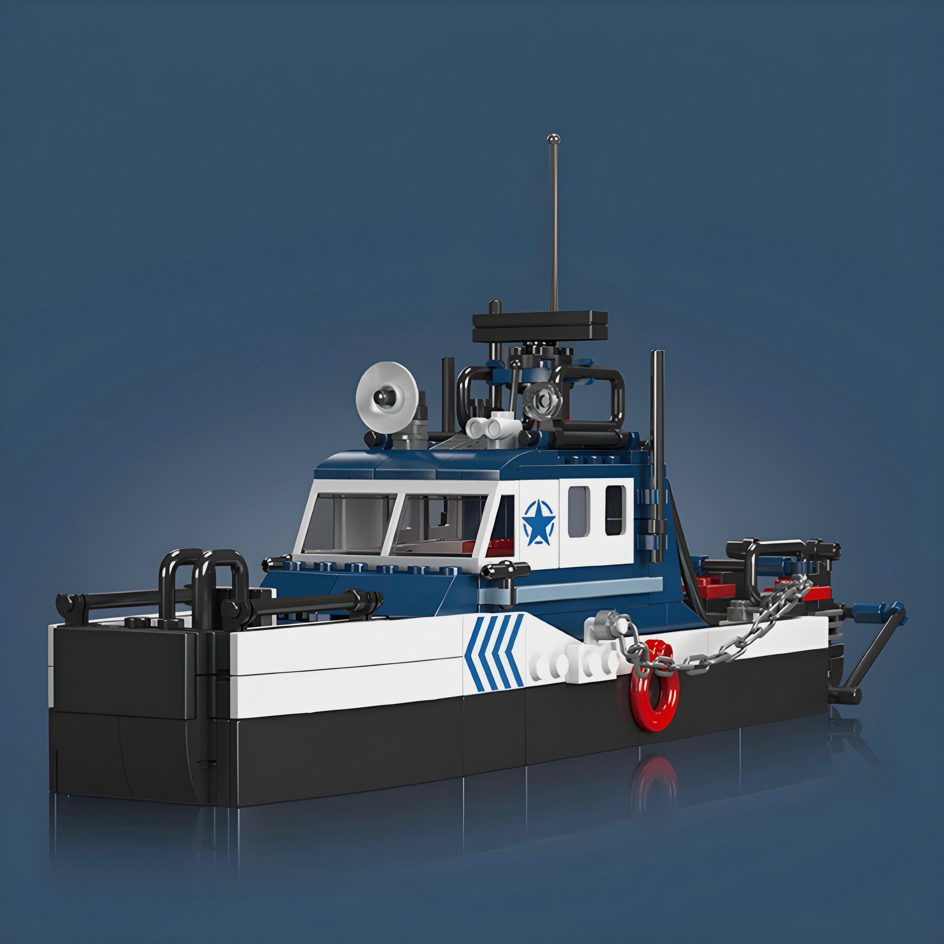 POLICE BOAT | 416PCS