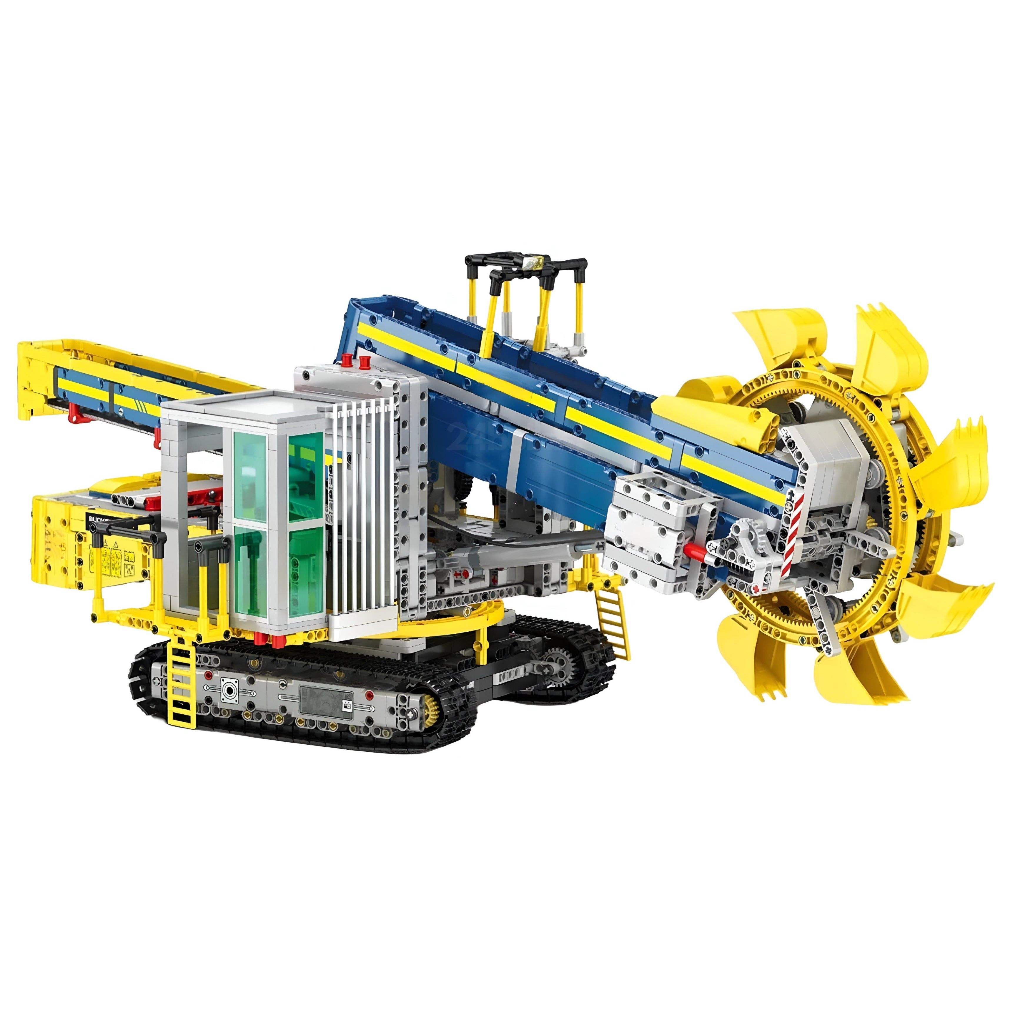REMOTE CONTROLLED BUCKET WHEEL EXCAVATOR | 3190PCS