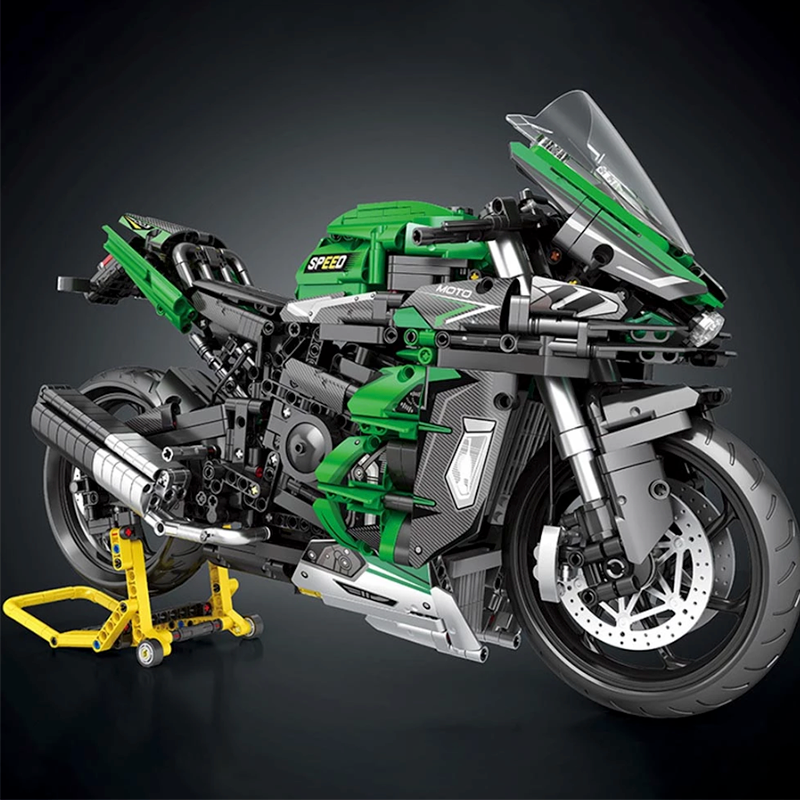 GREEN MOTORBIKE | 2087PCS