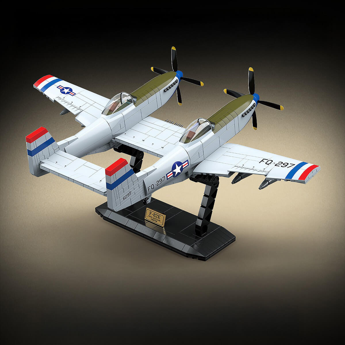North American F-82 Twin Mustang 1106pcs