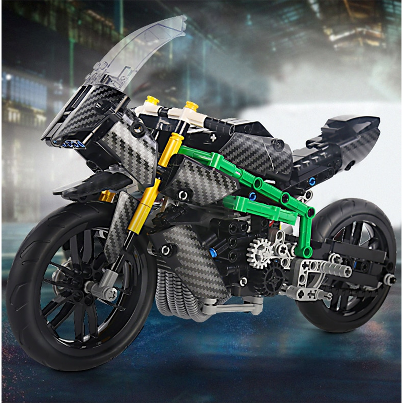CARBON MOTORBIKE | 639PCS