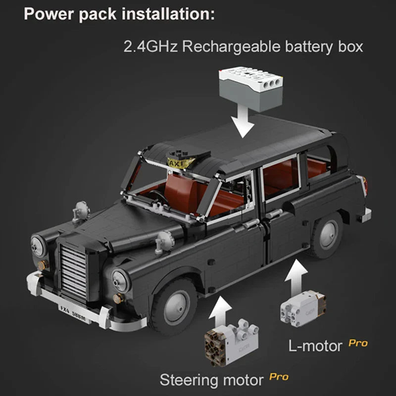 REMOTE CONTROLLED LONDON TAXI | 1870PCS