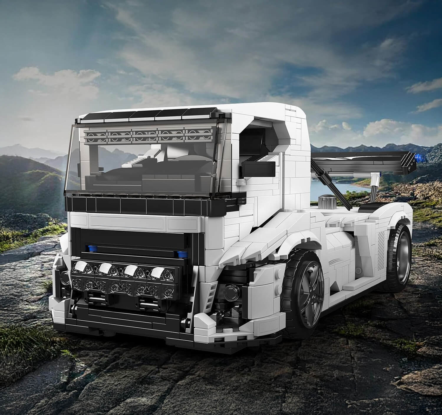 High-Performance European Race Truck 1603pcs